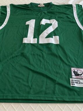 Joe Namath #12 New York Jets Jersey by Mitchell & Ness